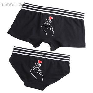 Couple Panties Set Men s Underpants Women s Underwear Cotton For Lover s Than Heart Cozy Lingerie Boxers