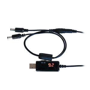 USB kabel V Steg upp till V V DC VOLTAGE CONVERTER A Step Up Volt Transformator Power Regulator med switch och LED VOL Duffel Väskor