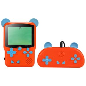 Dubbels HD Handheld Game Console kan Games inch kleurenscherm Mini cartoon retro draagbare game spelers kinderen educatief speelgoed cadeau ondersteuning verbinden tv