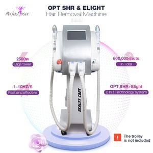 Wholesale laser hair removal machine home resale online - High quality Elight SHR laser treatment hair removal machine IPL device home use skin care years warranty