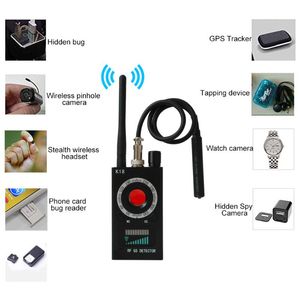 1 MHz GHz Anti Spy Detector Finder Wykrywacz Hidden Camera Detector GSM Audio Finder Finder GPS Sygnał Lens RF Tracker Wykrywaj produkty bezprzewodowe