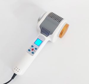 Digital Ultrasound Hot and Cold Hammer Facial Beauty Machine With LED Red Blue Light For Skin Rejuvenation Wrinkle Whitening Soothing