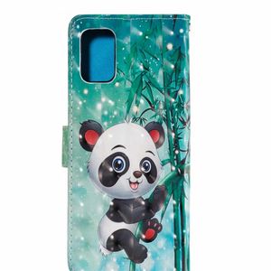 Telefoonhoesjes met kaartpakket voor iPhone Pro Promax X XS MAX Plus Samsung S10 S20 Note10 Note20 Panda Bamboe