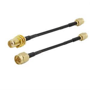 OEM RG316 SMA Male Plug to SMA F Female Jack Bulkhead Connector Antennas RF Coaxial Jumper Pigtail Cable For Radio Antenna