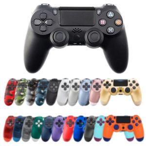 video oyun denetleyicisi ps4
 toptan satış-22 Renkler Bluetooth Kablosuz Kontrol Joystick PS4 Denetleyicisi için Fit PS Video Oyun Konsolu Playstation Gamepad PS3 için Fit