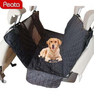 Wholesale dog bench seat cover resale online - Dog Car Seat Covers For Dogs Waterproof Back Bench Mat Pet Supplies Interior Travel Accessories Carriers Y