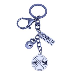 ingrosso fascini kettlebell-Keychains Sport Gymnastics Accessori Accessori Regali Kettlebell LBS Forte è un bellissimo Charms Key Portachiavi fitness Lover Keychain