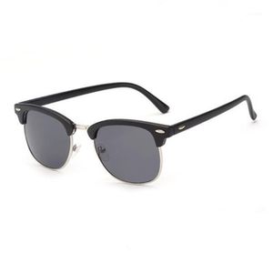 Wholesale men s eye frames resale online - Sunglasses Men s Driving Sports Travel UV400 Cat s Eye Glasses Half Frame High End Brand Fashion