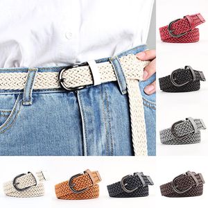 ceintures unisexes de la mode coréenne achat en gros de Courroies cm Coréen Fashion Casual Elastic pour Femmes Courroie Tissue Tissue Unisexe Jeans Elastiques Modeling