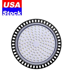 Wholesale led ufo high bay 200w resale online - USA Stock LED High Bay Light W W W W W K Cool White UFO Flood Lights suitable for lighting in warehouses garages factory workshops supermarkets