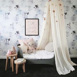 Wholesale kids beds cribs resale online - Mosquito Net Crib Netting Children Room Hung Dome Exclusive Custom Kids Bed Curtain Tent Decor cm
