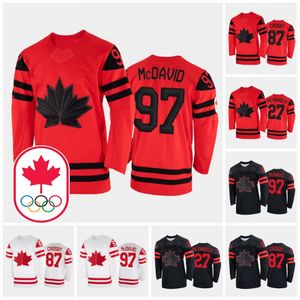 97 Connor McDavid Kanada Team Hockey Jersey Sidney Crosby Alex Pietrangelo Nathan Mackinnon John Tavares Mitch Marner Patrice Bergeron Mark Stone