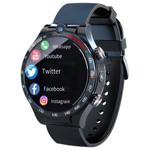 akıllı koç toptan satış-Lokmat AppLLP Akıllı İzle Telefon Android Wifi Çift Kamera Tam Yuvarlak Dokunmatik G Smartwatch Erkekler RAM G Rom g GPS İzle A49