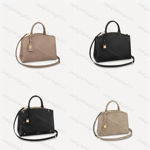 Högkvalitativa totes Vogue Crossbody Väskor Handväskor Läder Lyxig design Tote Grand Palais M45717
