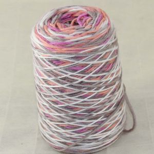 Wholesale fancy hand knitting wool resale online - of Pieces x g Hand Coarse Knitting Scores wool yarn colorfu score segment dyed fancy baby hats scarves Brown Orange White Pink