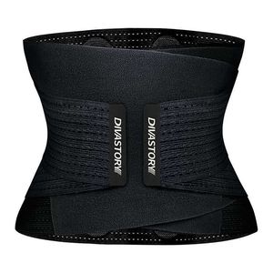 Burvogue Neopren Sweat Waist Trainer Fitness Belt Thermo Body Shaper Trimmer Corset Waist Cincher Wrap Workout Slim Shapewear H1018