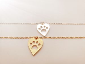 Heart Pet Puppy Dog Bear Cat Love heard Decoupage Animal Paw Print charm bracelet jewelry