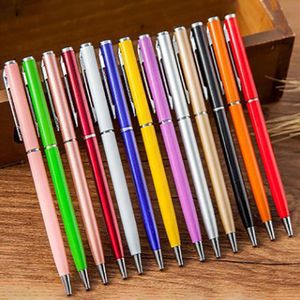 ersatzstifte großhandel-Kugelschreiber Multicolor Metall mm Farbe Tinte Austauschbare Nachfüllungen für Schulbüro Schreiben Signature Supplies Schreibwaren Geschenk