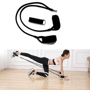 Fitness Stretch Touw Kernsterkte Bands Stick met Voet voor Thuis Totaal Body Workout Gym Weighlifting Training Tips Beenweerstand