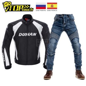 Człowiek Motocykl Kurtka Oddychająca Motocross Jazda spodnie z CE Wymienny Protector Chaqueta Moto Odzież