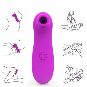 Sucker Vibrator G Spot Clit Stimulatie Vibration Tepel Sucker Erotische Volwassene Bondage Seksspeeltjes voor Dames Accessoires Sex Shop