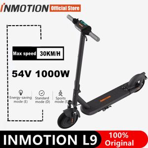 EU Stock Original INMOTION S1 L9 Smart Electric Scooter 1000 Power 10 Inch Tire Foldable Kickscooter Max Speed 30km h Scooters with APP Inclusive of VAT on Sale