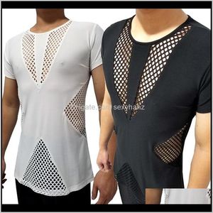 Wholesale latin dancing shirts resale online - Stage Apparel Drop Delivery Dance Shirts Men Hollow Short Sleeved Shirt Salsa Rumba Tango Cha Wear Male Latin Dancing Practice Clothes D