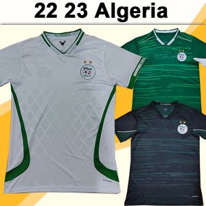 algerien-fußball jersey großhandel-2022 ALGERIA MAHREZ FEGHOULI MENS FOCZER SOFLANNE SLIMANI BENNACER atal nach Hause Football Hemd Kurzarm Welt vorläufig