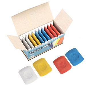 10 sztuk pudełko kolorowe wymazane tkaniny krawieckie kredowe marker pióro wzór DIY narzędzia do szycia akcesoria do rękawicy narzędzia
