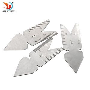 Wholesale metric pitch for sale - Group buy 3pcs set degree inch metric screw thread pitch center gauge measuring lathe tool