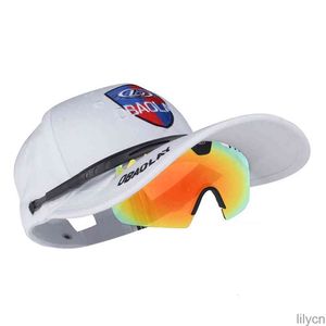 óculos de sol de golfe polarizado venda por atacado-Vermelho Homens Esportes UV400 Óculos de Sol para Golfe Coração K Cap Polarizado Ciclismo Capelo Ao Ar Livre Shading Hat Óculos Mulheres Cores Esportes