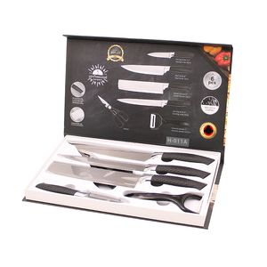 ingrosso set di coltelli di fascia alta-Coltelli da cucina Design high end Design a pezzi Damascus Steel Kitchens Kitchens Set di coltelli