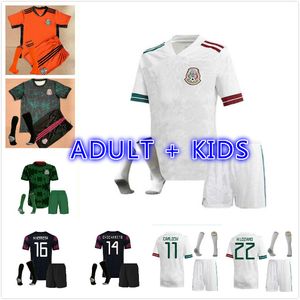 Wholesale soccer kids mexico resale online - 21 Mexico Soccer jerseys Home away H LOZANO DOS SANTOS CHICHARITO football jersey PLAYER VERSION men kids kits uniform shirts