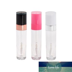 5 Pieces ABS Lip Gloss Tube Empty Plastic Lip Bottle With Clear Body Small Lipstick Samples Vials Cosmetics Container