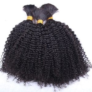 uzun uzaysın kinky saç insan toptan satış-İnsan Saç Yasa Moğol Afro Kinky Kıvırcık Demetleri Örgü Toplu Hiçbir Atkı Uzun Remy Uzantıları