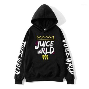 suyu wrld hoodie siyah
 toptan satış-2021 Siyah ve Beyaz Kırmızı J Uicewrld Hoodie Kazak Suyu Wrld Wrld Trap Rap Gökkuşağı Glitch World1