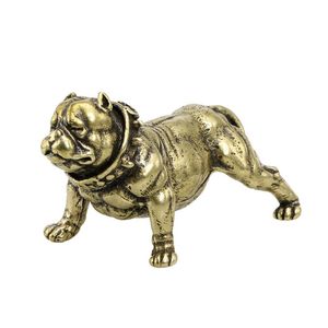 真鍮 フレンチブルドッグ 置物犬像ハウス飾り動物の置物ギフト工場直販AC854