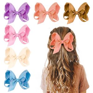 Girls Hair Accessories Baby Hairclips Bb Clip Kids Barrettes Clips Ribbon Children Bow Pleated Inch Bowknot B7914