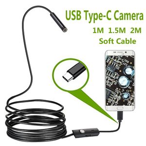 ingrosso samsung galaxy fotocamera s9-Telecameras USB Snake ISPEZIONE Camera IP67 Impermeabile BoresCope Type C Scope per Samsung Galaxy S9 S8 Google Pixel Nexus P