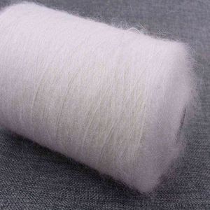 Wholesale wool weaving by hand for sale - Group buy 1PC New g Thin Fine Plush Wool Mohair Yarn for Knitting Baby Healthy Organic Hand Crochet Knit Sewing Weaving Thread X3070 Y211129
