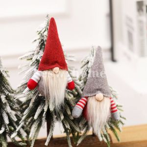 älteres haus großhandel-Weihnachtsdekoration Anhänger Fachlose Puppe Wald Elder Plüsch Wohnkultur Geschenk Drop Ornamente für Kinder Kind
