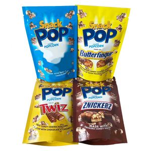Infuzed Snack pop powlekany popcorn jadalne torby opakowaniowe puste Znickerz Twiz Chocolate Bar mg Stand Up Doweedos Paud
