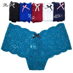 Women s Panties Sexy Boxer Lace Underpants Female Underwear Plus Size XXL Ladies Shorts Hollow Out Culotte Boyshorts