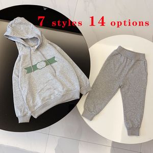 Kids Sweater Baby Boy Girl Two piece Suit Clothing Sets Hoodie Suits Child Sweatshirt Sweatpants Styles Options Size Autumn