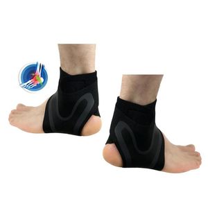 Kostka wsparcia regulowana stopa elastyczna osłona klamra dla piłki nożnej lewej stopy prawy koszykówka czarny