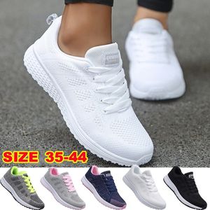atletik ayakkabılar womens slip toptan satış-Yeni Moda Kadınlar Için Yürüyüş Ayakkabıları Hafif Atletik Hiçbir Kayma Koşu Ayakkabıları Moda Sneakers Spor Ayakkabı