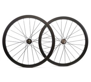roues tubulaires cyclocross achat en gros de Road Disque Barke Wheelset mm Profondeur Critchère Tubulaire Asymétriques Rims de carbone mm Largeur Disc Cyclocross Vélo Vélo Roues de carbone