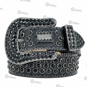 bb simon belt. venda por atacado-2021 cinto de designer bb simon cintos para homens mulheres brilhantes cinto de diamante preto em preto azul multicolour