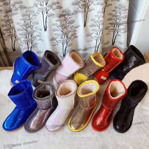 ingrosso carica i punk-2021 Designer women uggs boots ugg winter boots travel luggage slippers kids ugglis australia australian satin boot ankle booties fur leather outdoors shoes