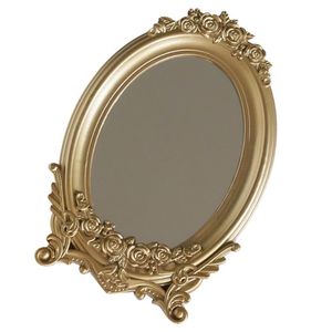 ingrosso decorazione del vassoio a specchio-Mirrors pc Specchio decorativo Vassoio per la casa Deposito vintage Golden